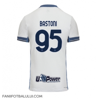 Inter Milan Alessandro Bastoni #95 Tricou Fotbal Replică 2024-25 Barbati Deplasare